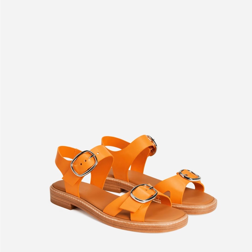 Everlane Twin Buckle Sandals Size 6